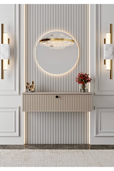 enwood MİMOSA MDF DUVARA MONTE KAPAKLI DRESUAR (90 cm)