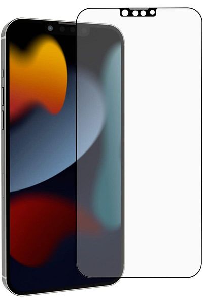 Mena Rise Diyar-ıFırsatShop iPhone 12 Pro Max متوافق مع Nano Anti-Shock بدون حواف من السيراميك Ghost Screen Protector