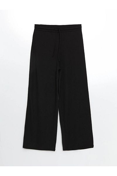 LC Waikiki Elastic Waist Textured Women's Trousers