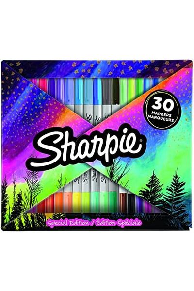 Mena Rise Diyar-Ifırsatshop Fine Permanent Marker 30 Mixed Box, Envelope 1017157