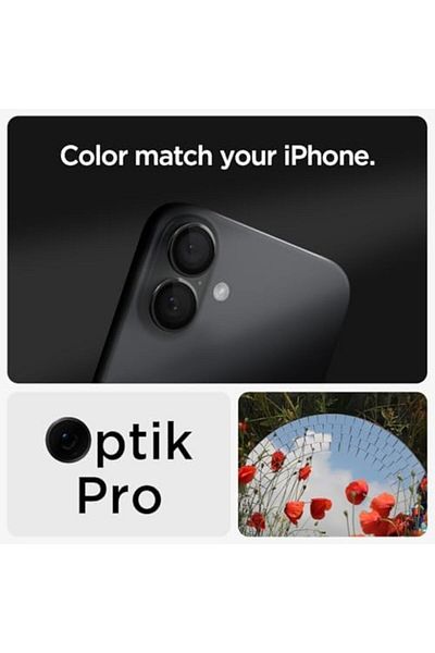 Mena Rise Diyar-ıFırsatShop iPhone 16 Plus/iPhone 15 Plus (2024) واقي زجاجي لعدسة الكاميرا Glas.tR EZ Fit O