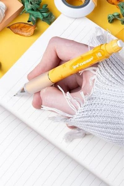 Mena Rise Diyar-Ifırsatshop Note Book 15 X 21 Lined Patterned Mustard Yellow 1017157
