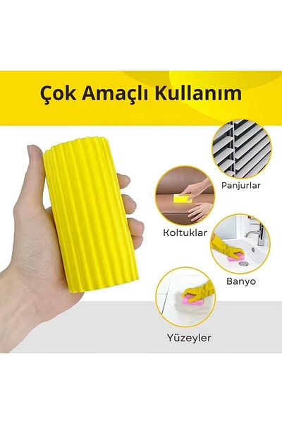 Mena Rise Şirinshop Cleaning Sponge, Sponge Cleaning Brush, Pva Sponge, Curtain, Glass, Baseboard, Haval