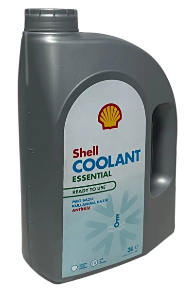SHELL Coolant Essential 4 Mevsimlik Mavi Antifriz 3 Lt