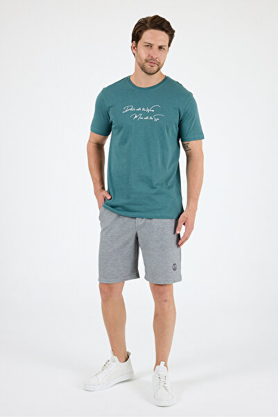 Rodi Men's 100% Cotton Crew Neck Short Sleeve Printed T-Shirt Comfortable and Stylish Casual Men's T-Shirt 0011