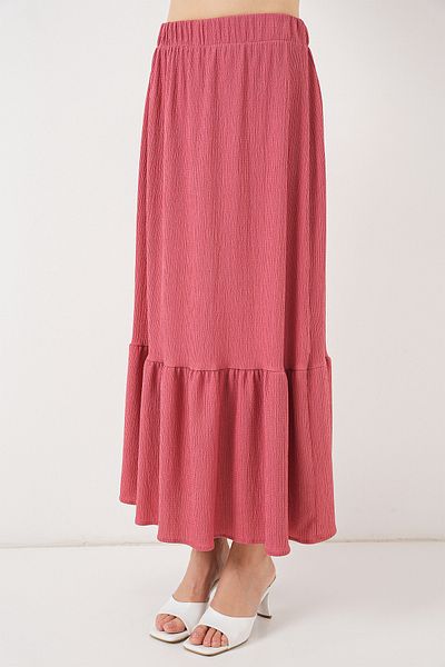 Bigdart 1886 Fusta lungă tricotată - Dusty Rose