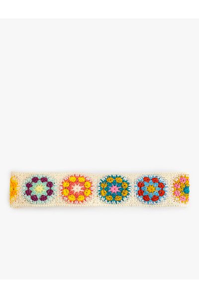 Koton Hair Band Embroidered Multicolor
