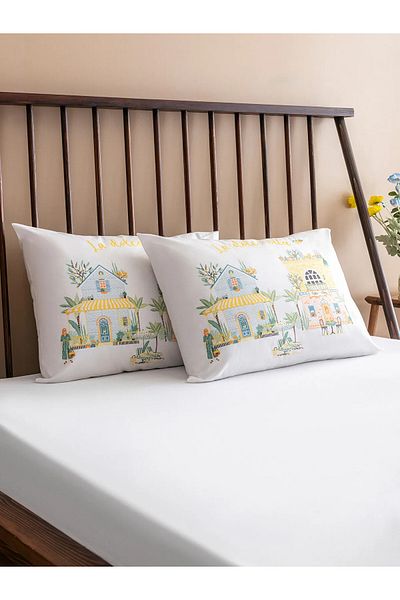 LC Waikiki Printed Pillow Case 2 Pieces 50x70 cm