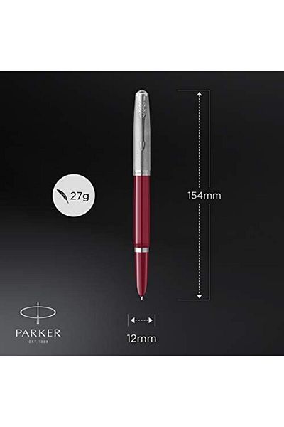 Mena Rise Şirinshop 51 Burgundy Ct, Fountain Pen, F Nib 1108107