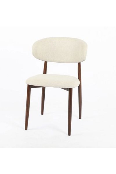rexa Elegant Tufted Single Fabric Chair – Stylish Comfort 80 x 48 x 54cm