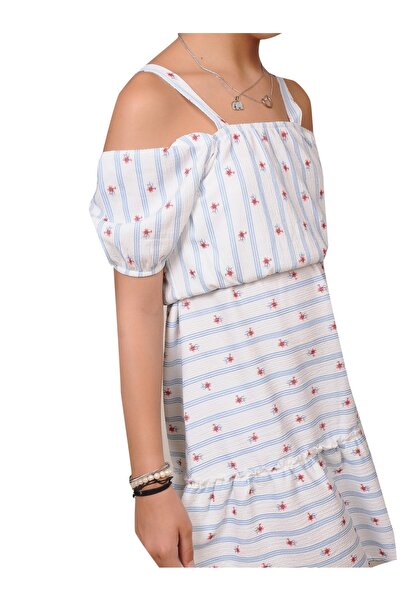 DEMOİSELLE Kız Çocuğu Çiçekli Elbise