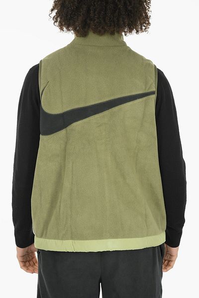 Nike Fleeced Sleeveless Jacket With Perforated Inner