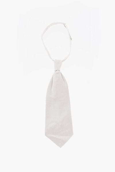 Corneliani Polka Dots Silk Ascot Tie