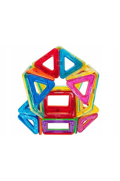 ideal STORE idealStore Magnetic Intelligent Construction Set, 41 Pieces, Multicolored, Educational, Creative, Posi