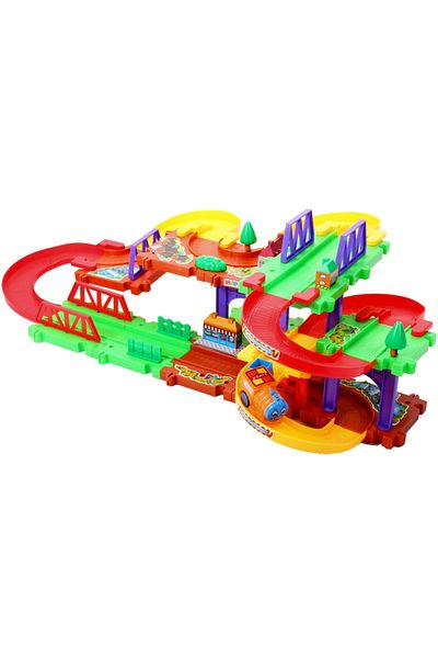 ideal STORE Puzzle Play Set, HAPPY Magic Route, Accessorized with Specific Elements, Helps with Development