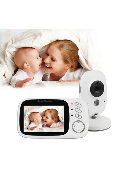 SOLTOY Sistem Baby Monitor cu monitorizare Audio-Video SOLTOY®, Night Vision, Clear View, Temperatura