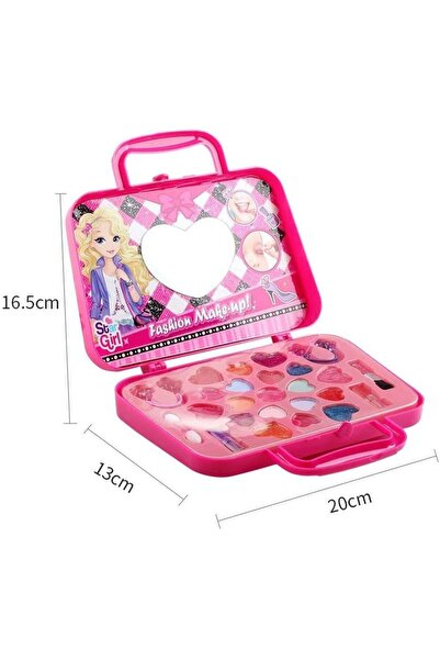 ideal STORE Trusa de Machiaj pentru copii Fashion Make-up IdealSTORE, Include 25 de elemente pentru Make-up, Far