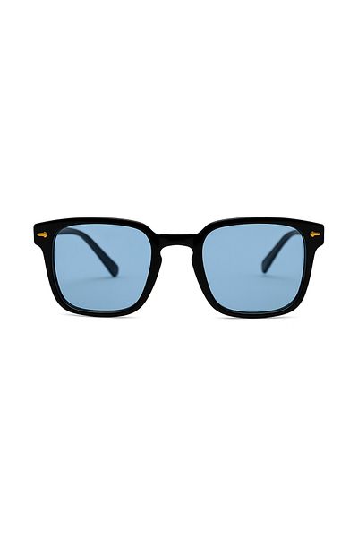 Toz Vintage Pilane Blue Glass Vintage & Retro Unisex Sunglasses