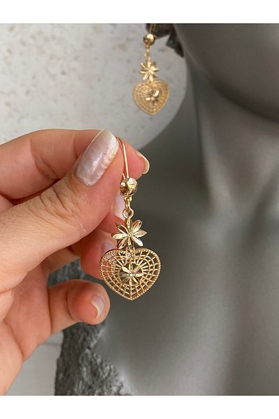 Lucios Local Laser Cut Earrings with Golden Craftsmanship