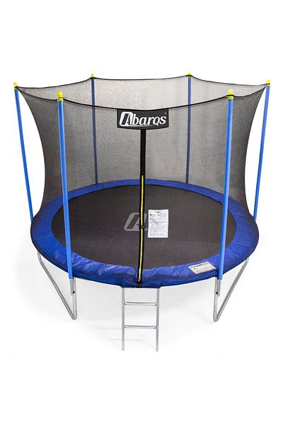 SmartVibe smart kinder vibe Trambulina 255 CM din Otel cu plasa de protectie, Scara de Acces inclusa