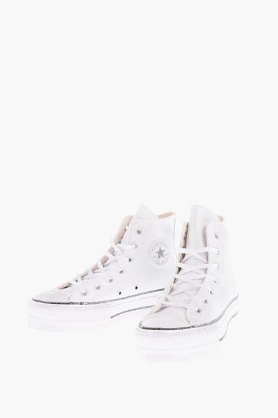 converse All Star Chuck Taylor 4Cm Platform Glitter Lift High-Top Sne