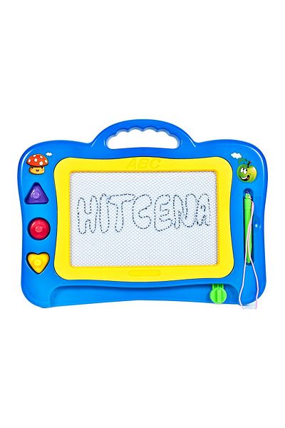 ideal STORE Tabla magnetica idealSTORE Funny Cat, Dimensiuni 29 x 22 cm, Suprafata desen 11 x 7 cm, Dezvolta cre