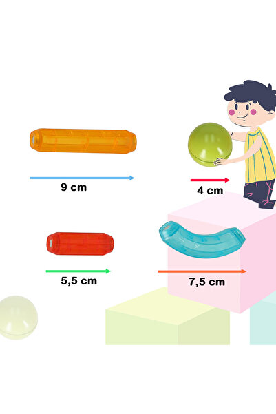ideal STORE idealStore StiksMag Magnetic Blocks, 102 Elements with Lights, Can Create Multiple Figures and Buildings