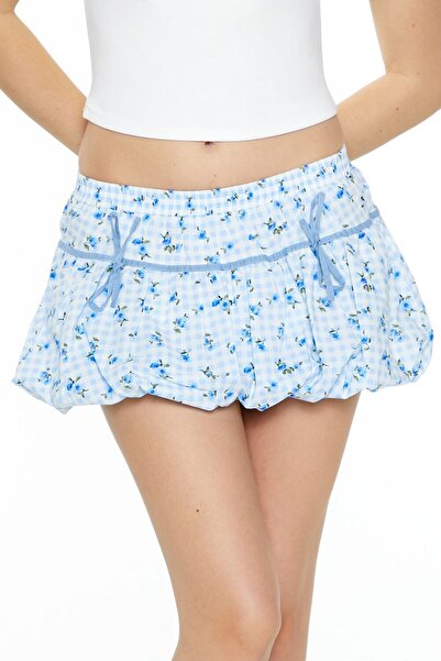 Forever 21 Çiçek Desenli Balon Etek