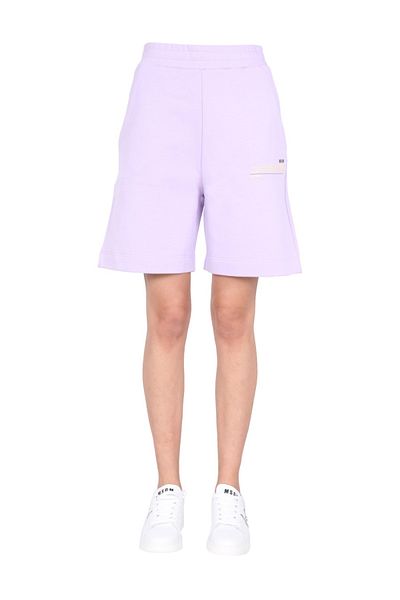 MSGM "Fantastic Green" Bermuda