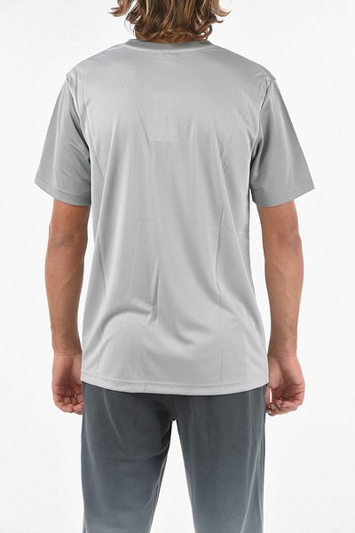 Nike Tricou bicolor cu imprimeu cu logo