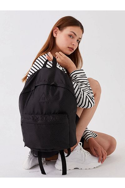LC Waikiki Lcw Accessories Black Label Printed Women's Backpack