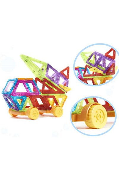 ideal STORE idealSTORE Mini Magical Magnet Intelligent Construction Set Includes 158 Multicolored Magnetic Pieces