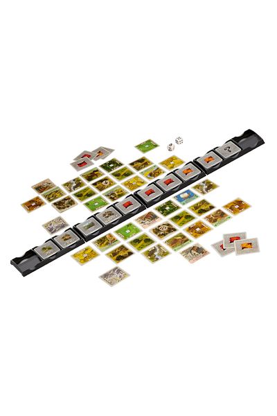 ideal STORE CATAN Board Game - The Duel, idealSTORE Includes 180 Cards, 1 Power Token, 1 Advantage Token Co