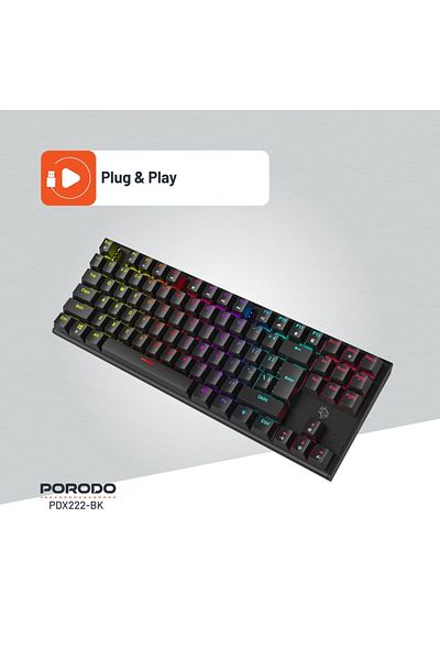 PRODO GAMING MECHANICAL KEYBORD-RED SWITCH