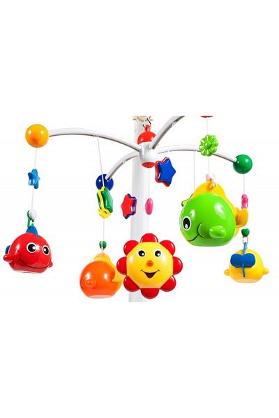MalPlay Malplay 2in1 Carousel and Projector, with lights and sounds and 4 plastic figures