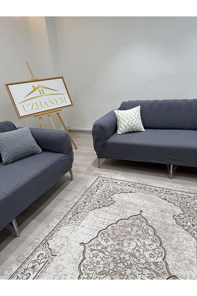 uzhanem 3 3 1 1 Stretch Elastic Flexible Washable Jacquard Sofa Cover Set Sofa Cover