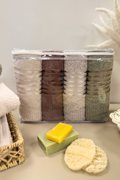 ZEBRACASA Line 4-Piece Towel Set 50X90Cm