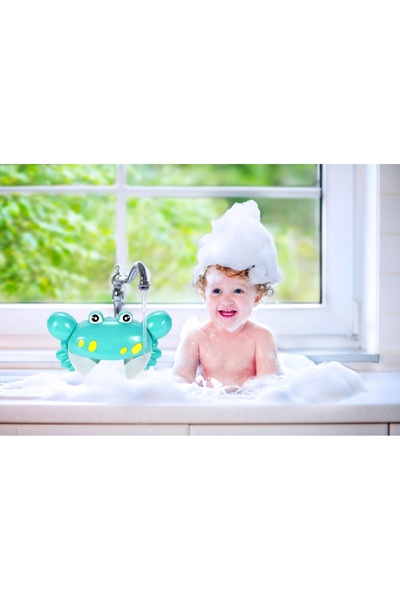 ideal STORE Καβουρομπογιά Μπλε ideaSTORE Παιχνίδι Μπάνιου, Ηχητικά Εφέ, Διαστάσεις 24 x 8 x 15 cm, Περιλαμβάνει βεντούζα