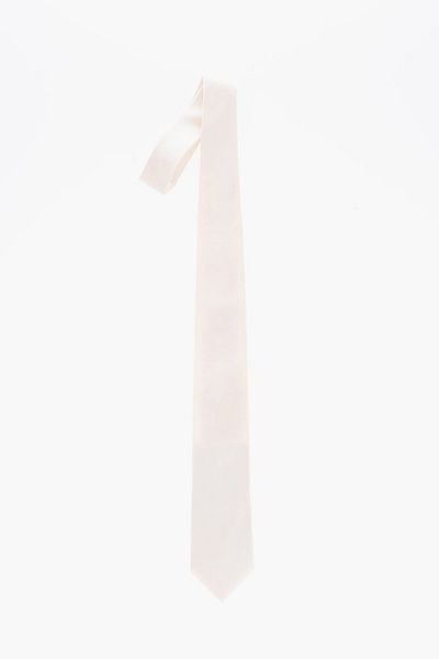 Corneliani Solid Color Satin Tie