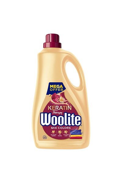 Woolite Detergent lichid de rufe Keratin Therapy Color 60 spălări 3,6 l