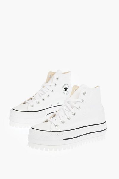 converse All Star Chuck Taylor 4Cm Fabric Sneakers With Platform