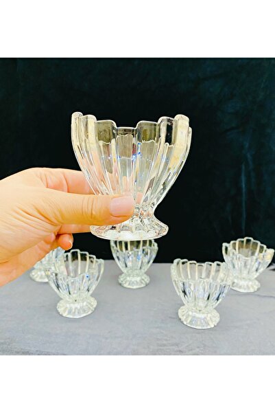 Laurin Crystal 6'lı Milan Ayaklı Dondurmalık