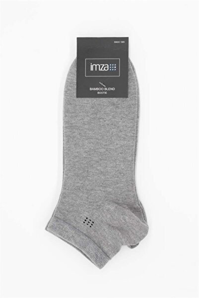 İmza Dark Anthracite Plain Bamboo Booties Socks 1060250152