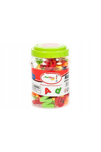 ideal STORE Magic Letters idealStore Magnetic Letters and Numbers Set, Includes 78 Colorful Pieces, Storage Box