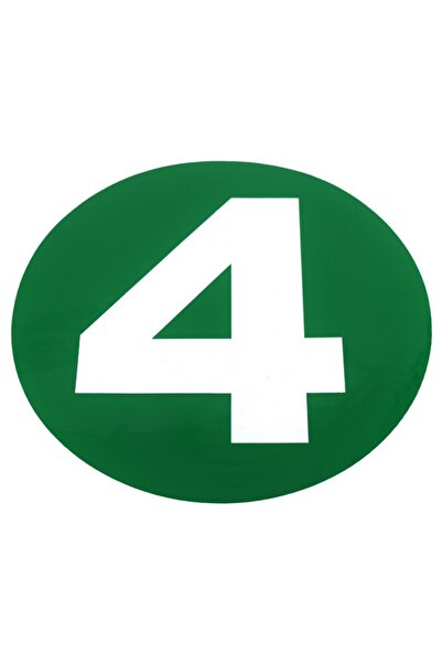 ideal STORE Abtibild tip Norma de Poluare EURO 4 IDL, Diametru 22cm , Culoare-Verde