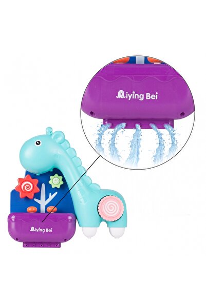 ideal STORE Παιχνίδι μπάνιου Funni Giraffe ideaSTORE, κατασκευασμένο από ανθεκτικό πλαστικό, 3 βεντούζες για συγκράτηση και