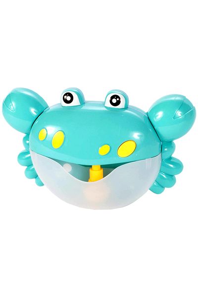 ideal STORE Jucarie de baie Bubble Krab Blue ideaSTORE, Efecte sonore, Dimensiuni 24 x 8 x 15 cm, Include ventuz