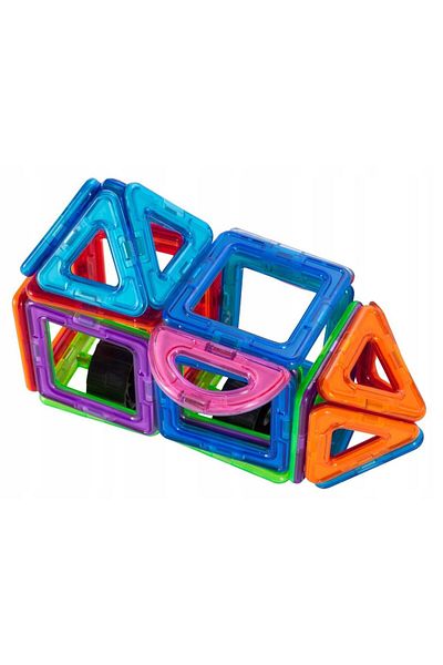 ideal STORE idealStore Magnetic Intelligent Construction Set, 41 Pieces, Multicolored, Educational, Creative, Posi