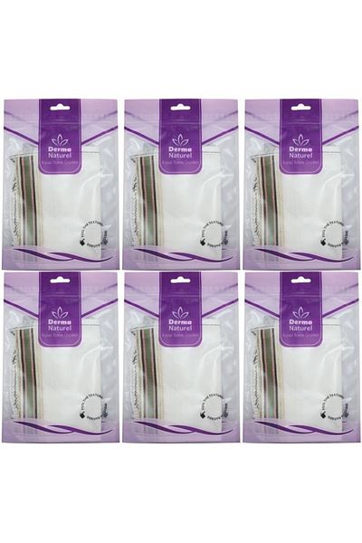 Derma Naturel Crepe Pouch - Cream Ms-21 (Set of 6)