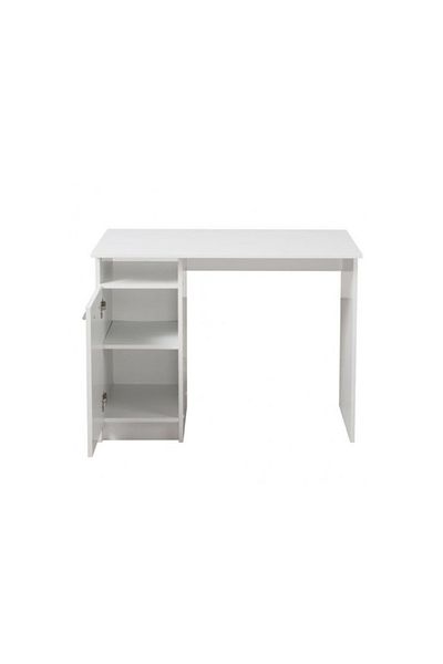 ideal STORE Birou calculator WHITE CLOUD idealSTORE, Dimensiuni 100 x 74.5 x 50 cm, Material PAL cu finisaj alb